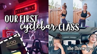 WAKING UP AT 5AM FOR OUR FIRST CYCLEBAR CLASS (+ our experience!)