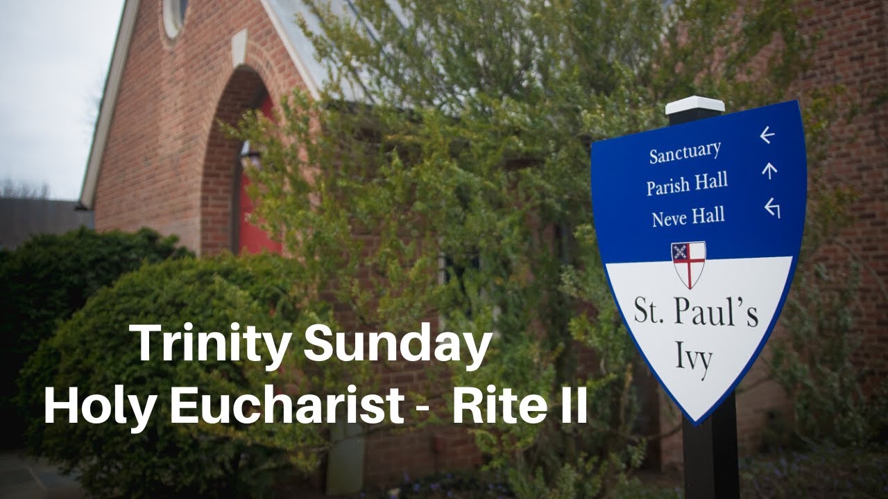 The First Sunday after Pentecost - Trinity Sunday - YouTube