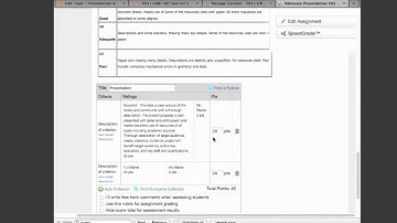 Convert D2L to Canvas: Dropbox and Rubrics