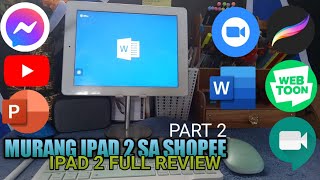 Murang Ipad 2 sa shopee review | Part 2 Full Review screenshot 3