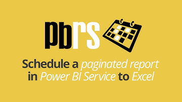 Tutorial: Schedule a Paginated Report in Power BI Service to Export to Excel & Deliver To Folder.