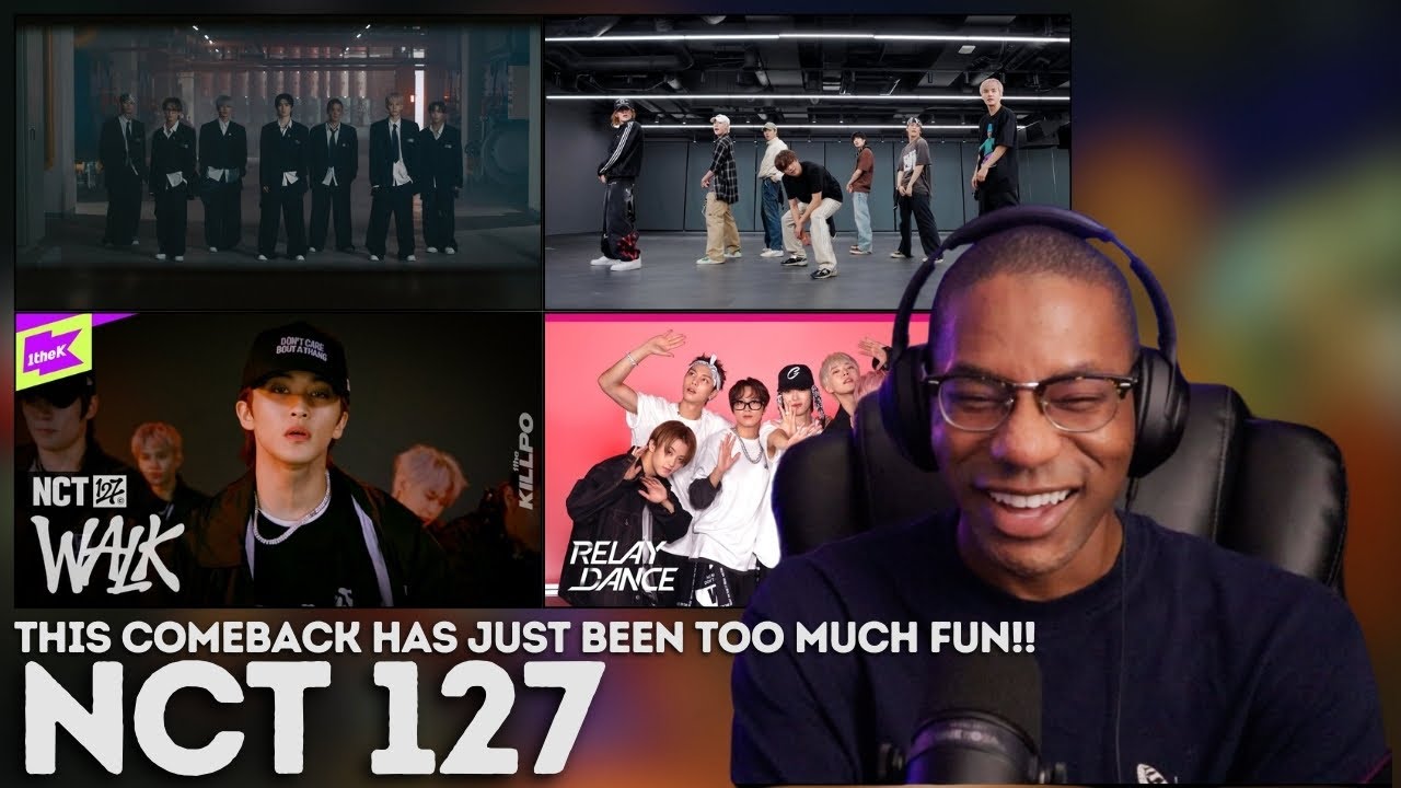 NCT 127 | 'WALK' Movement, Dance Practice, 1theKILLPO, Relay Dance REACTION | So much fun!
