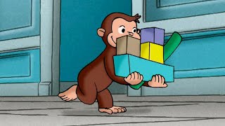 George Ajuda a Devolver os Pacotes 🐵 George, o Curioso 🐵 Desenhos Animados