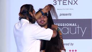 Watch Rehaan Khan creating a flawless hair look at PBI Bengaluru 2024