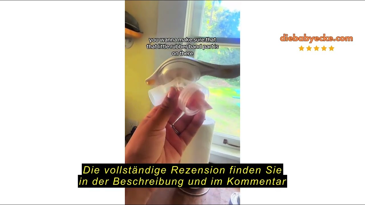 Produktbewertung Ersatzteile für Medela-Harmony-Handmilchpumpe; 4 Dichtungsringe, 2 Membranen von Ma