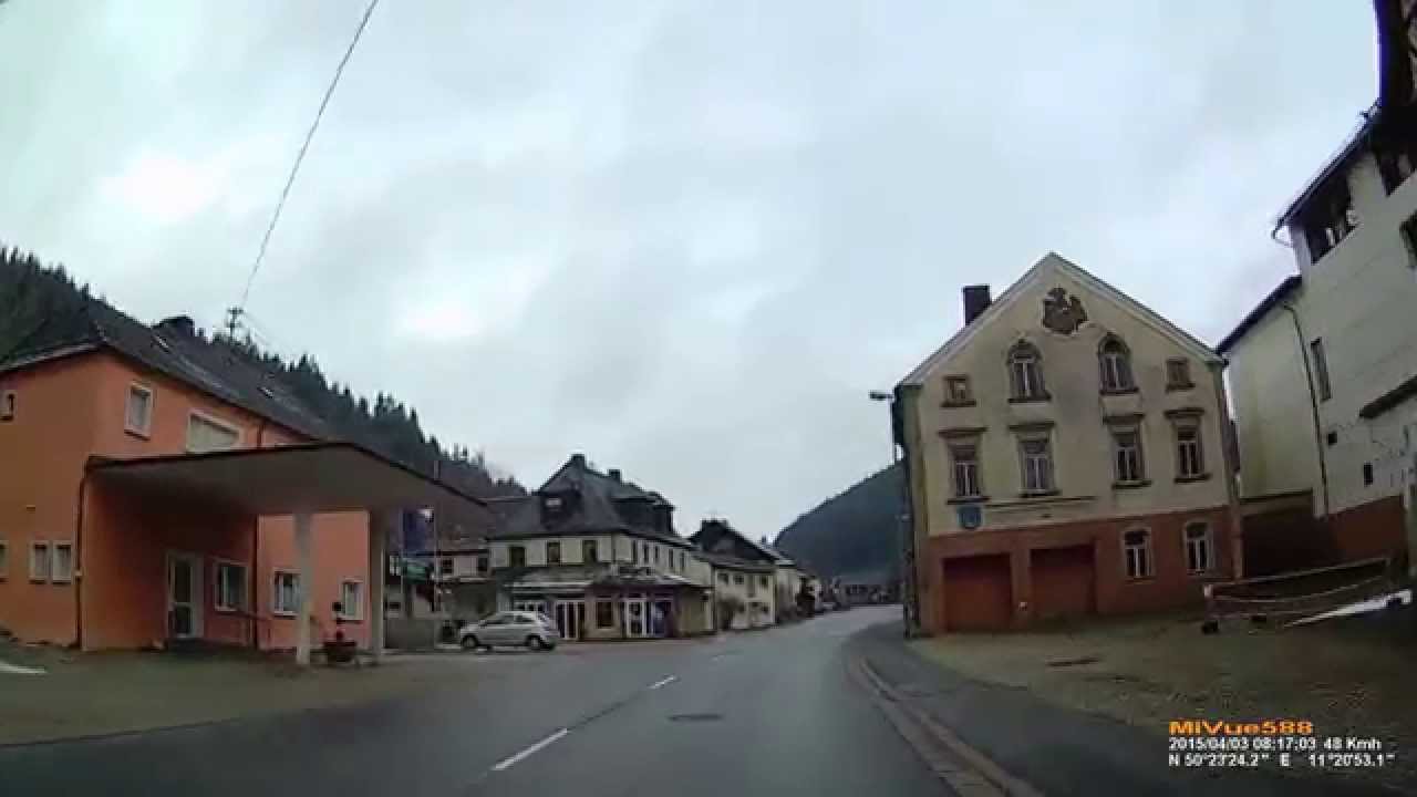 D: Förtschendorf. Markt Pressig. Landkreis Kronach. Ortsdurchfahrt. April 2015