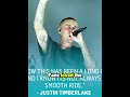 Justin Timberlake sends love to Justin Bieber after his unforgettable Coachella 2026 performance.