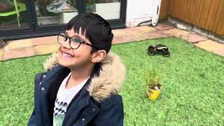 Aidan’s Easter egg hunt