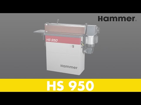 Hammer® HS 950 Kantenschleifmaschine