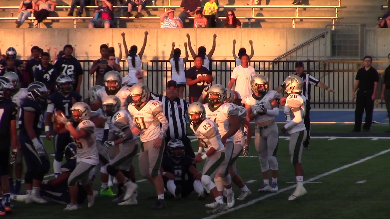 CLEARFIELD vs. Hunter (2017 Football Highlights) GAME 1 YouTube