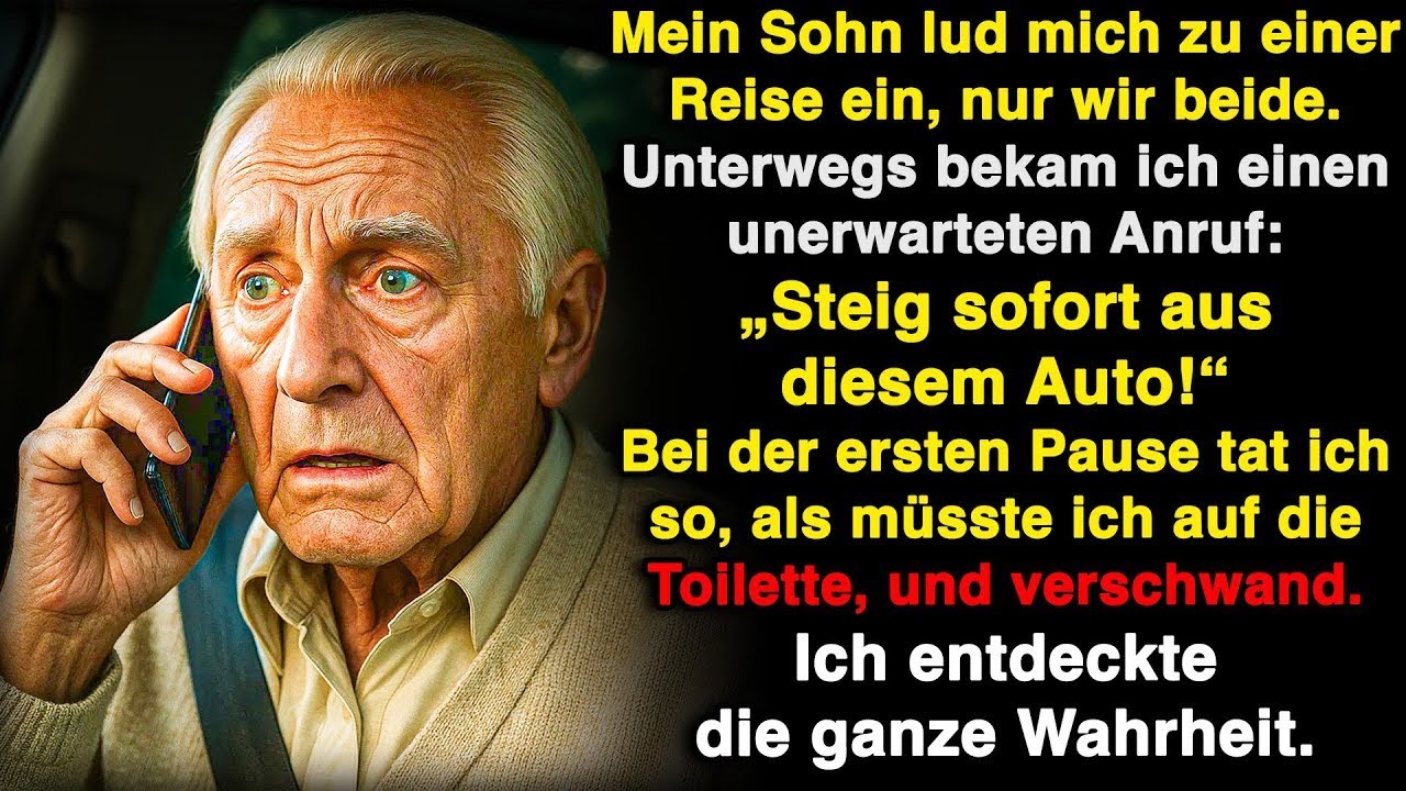 Mein Sohn nahm mich mit auf eine Reise… Doch ein verzweifelter Anruf änderte alles!