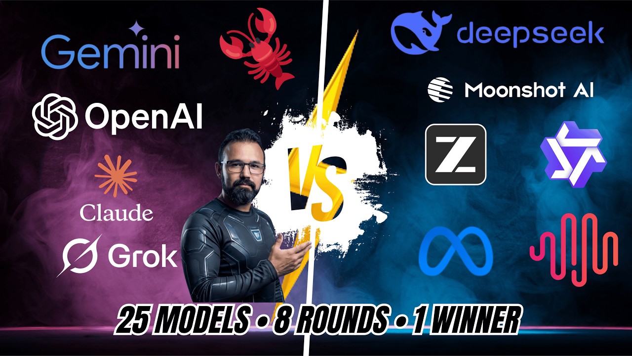 25 LLMs Battle in 8 Brutal Rounds – Best Models for OpenClaw Agents in ...