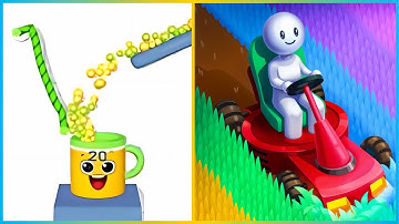 Rope and Balls VS Mow My Lawn - All Levels SpeedRun Gameplay ep1