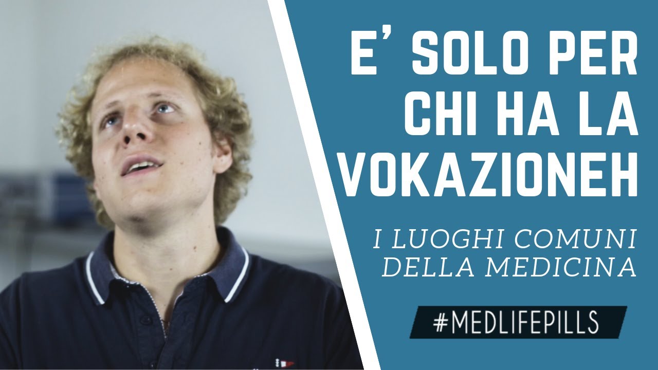 Per fare Medicina devi avere la vokazioneh!1!! Siamo sicuri?