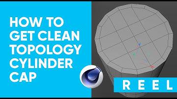 How to get clean topology cylinder cap in c4d