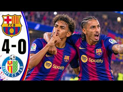 <strong>Barcelona</strong> <strong>vs</strong> <strong>Getafe</strong> 4-0 - All Goals &amp; Highlights - 2026