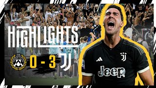 HIGHLIGHTS: UDINESE 0-3 JUVENTUS | CHIESA, VLAHOVIC \& RABIOT WITH THE GOALS ⚪⚫🔥