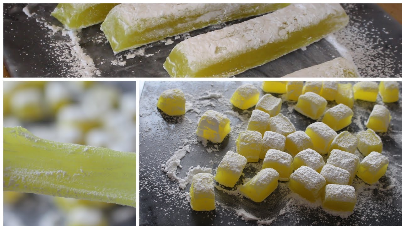 ماتزيديش تشريها حلوى الحلقوم تاع برا حضريها فالدار 👍بأدق تفاصيل تحضيرها