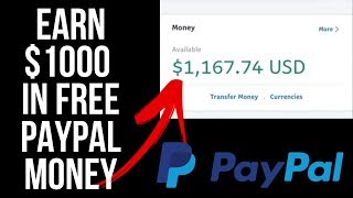 Earn $1000 in free paypal money minutes: one of the best ways to start
getting instantly! making online doing surveys with s...