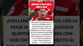 ¡QUINTEROS LO PIDE A GRITOS: BARCO AL ROJO! 🔴🚢💣