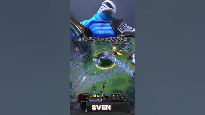 Dota 2 Broken hero🔥 #Sven #shorts #dota2