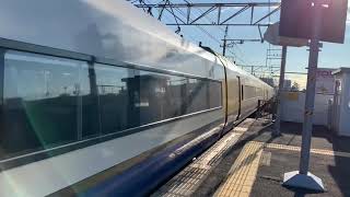 JR京葉線255系マリBe-01編成新習志野駅4番線通過。