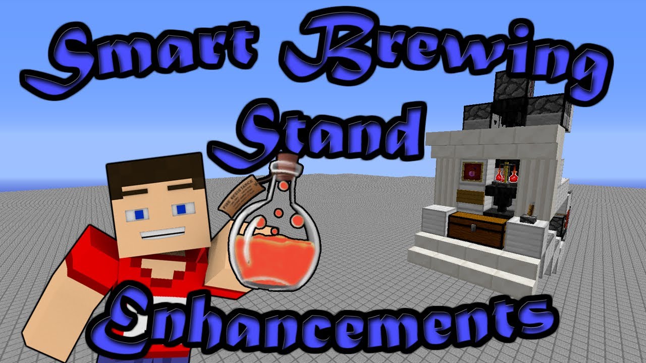 "Smart Brewing Stand" Enhancements and Redstone Explained