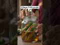 Stuffed Green Chili Pickle 🌶️🫙 | Spicy Homemade Achar | Village Recipe #shorts