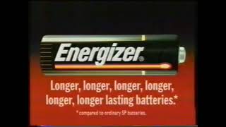 Energizer Advert - Broadcast 15Th December 1994 Uk
