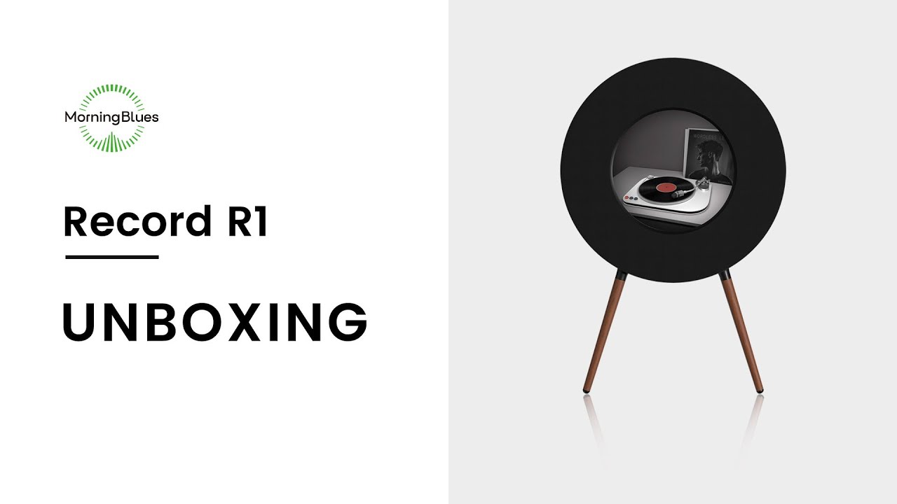 Unboxing Record R1 Spearker for MorningBlues