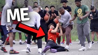 REAL D1 Hoopers GOT PISSED \& DROPPED OFF At The Park...