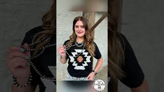 Durango Aztec Boho Graphic Tee