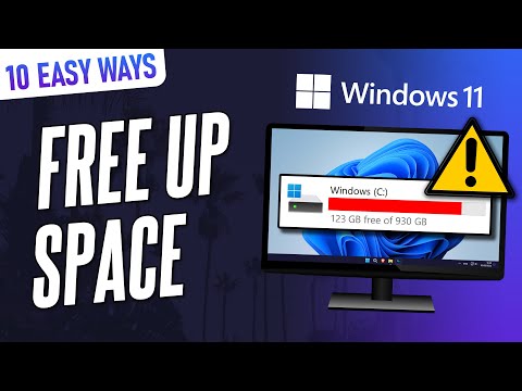 10 EASY Ways to FREE UP SPACE on Windows 11 PC or Laptop