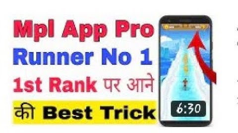 Mpl pro Runner No 1 Game Tips and tricks|| bast tricks mpl games 2019 tips