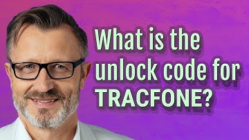 What is the unlock code for TracFone?