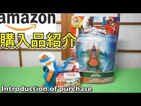 Introduction of Amazon's purchase in Japan アマゾン購入品紹介 ホロボロス デロリアンtomica パワーレンジャー