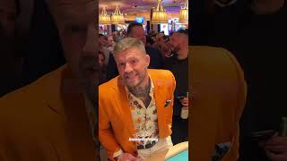 Conor McGregor plays roulette in Vegas while talking about a Ryan Garcia vs Gervonta Davis rematch