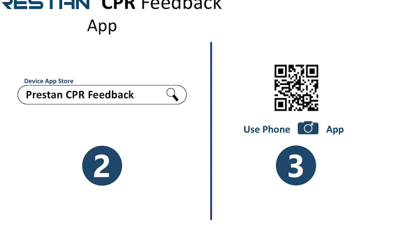 Downloading the PRESTAN CPR Feedback App