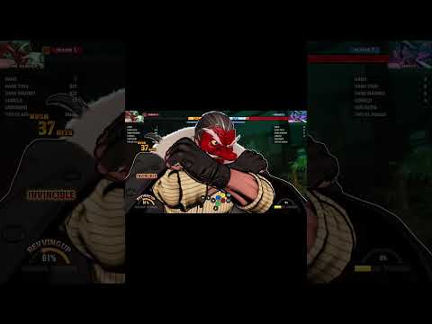 Mr karate Fatal Fury CotW  combo hitbox #kof #streetfighter #gaming #combo #snk #capcom #gameshorts