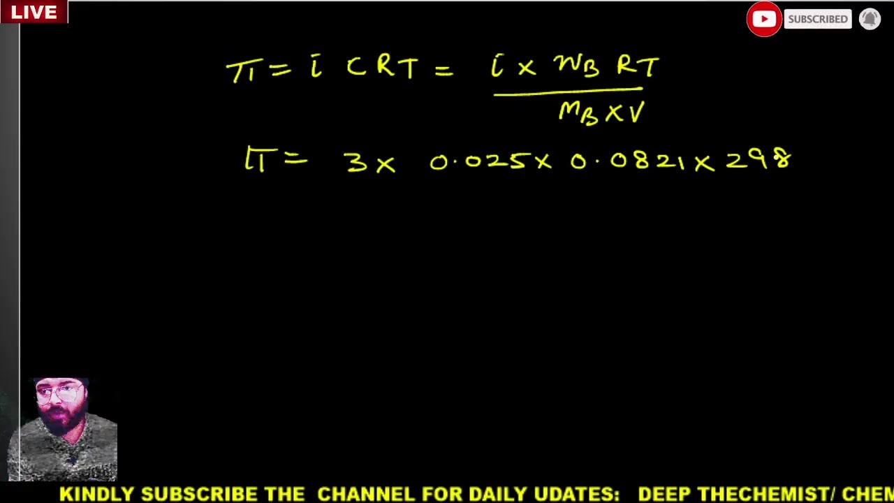 Solutions  class 12 || Chemistry ||  ABNORMAL MOLAR MASS
