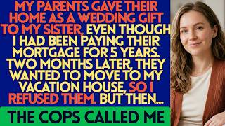 My Parents Gave Their Home As A Wedding Gift To My Sister, Even Though I Had Been Paying Their......