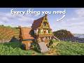 Minecraft: How to Build a Starter Survival House | Tutorial🏠