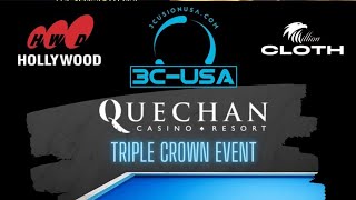 Ricky Carranco JR VS John Park Quechan Casino Resort,Triple Crown Event, 3 CUSHION EVENT, YUMA, AZ