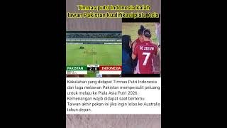 Timnas Putri Indonesia Kalah Lawan Stan