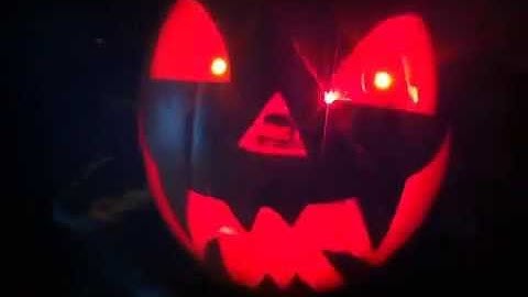 happy halloween!! (Arduino Pumpkin)