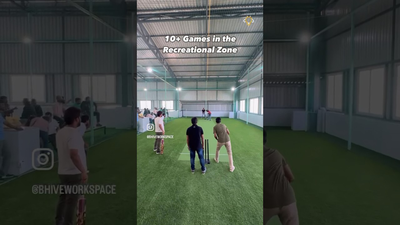 Introducing Box Cricket🏏 at BHIVE Premium Whitefield Campus & Convention Centre