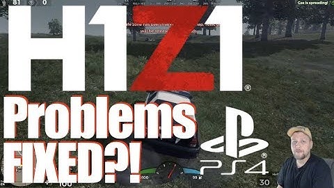 Is H1Z1 on the PS4 FIXED?! Does it run smoothly? A look at the open beta! 4K 60FPS!