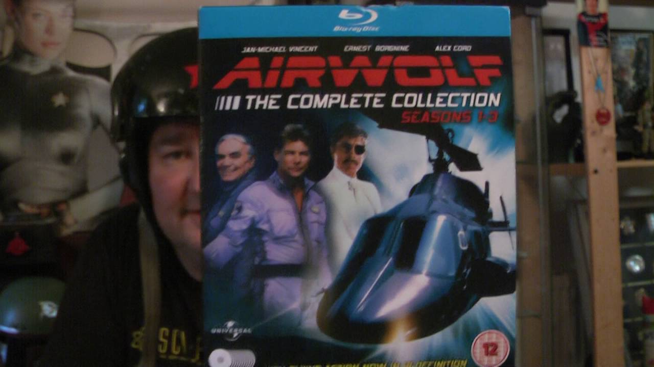 AIRWOLF THE COMPLETE COLLECTION SEASON 1 - 3 BLUE RAY BOX SET