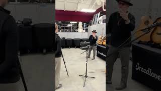 Giving away Breedlove guitars to local schools!
