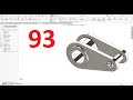 تمارين علي سوليدووركس 2024 || تمرين رقم 93- Solidworks Exercise 93